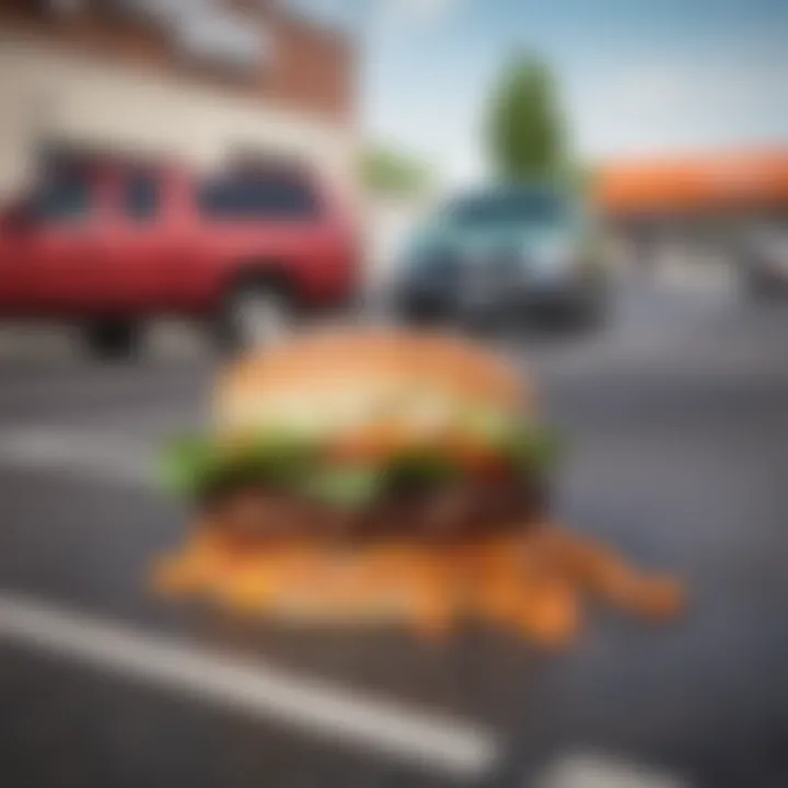 Understanding guidelines for pickup in a parking lot