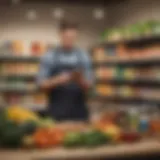 Setting up Instacart account on a mobile device