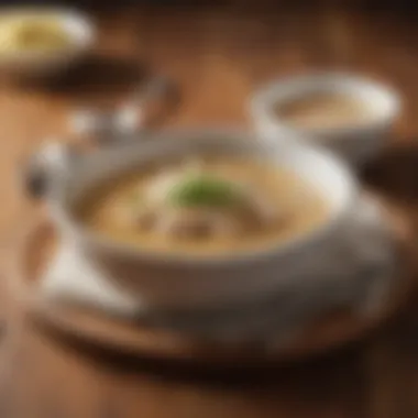 A Bowl of Flavorful Low Sodium Chicken Gravy A rich and flavorful bowl of low sodium chicken gravy