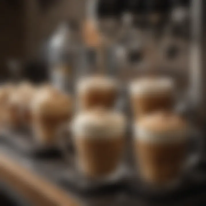 Variety of latte makers showcasing different types and features