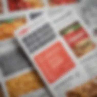 Strategic Couponing for Smart Grocery Shopping Stack of grocery coupons with a calculator