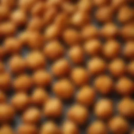 Close-up of McDonald's Spicy Nuggets showcasing their crispy texture and vibrant color.