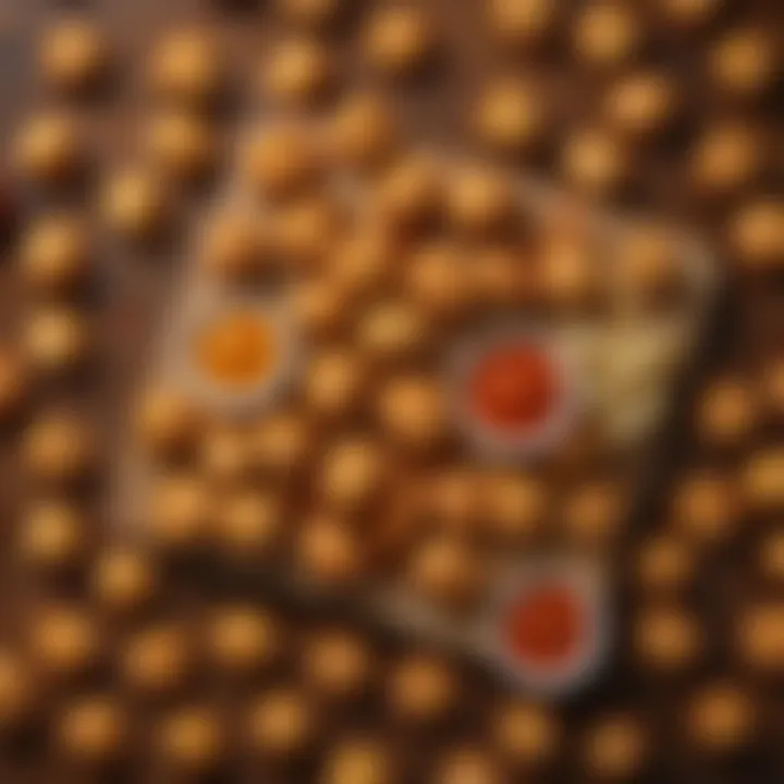 A platter of McDonald's Spicy Nuggets alongside dipping sauces, highlighting flavor pairings.