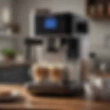 User-friendly controls and features of a Mr. Coffee maker.