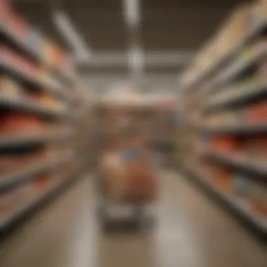 The Power of a Shopping List A shopping list with categorized items for efficient grocery shopping.
