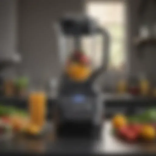 A sleek Ninja Blender Processor Combo showcasing its modern design.