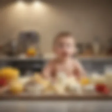 Dairy Delights: Nutritional Choices for Infants A selection of dairy products suitable for infants