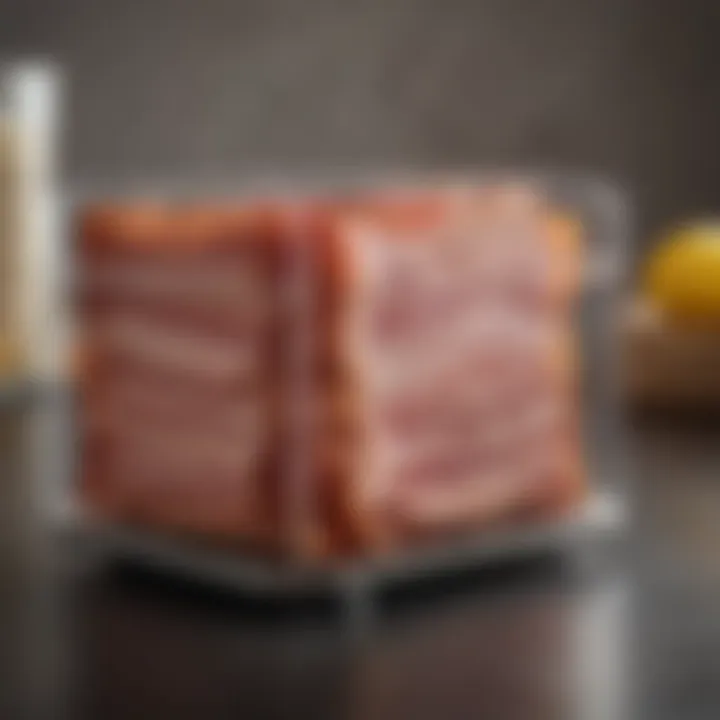 Premium bacon keeper showcasing sleek design