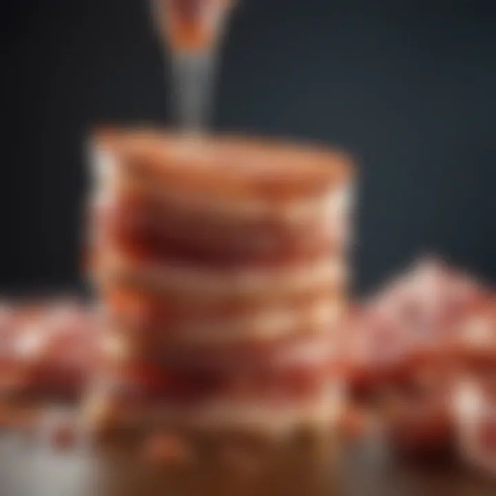 Bacon preservation methods illustrated