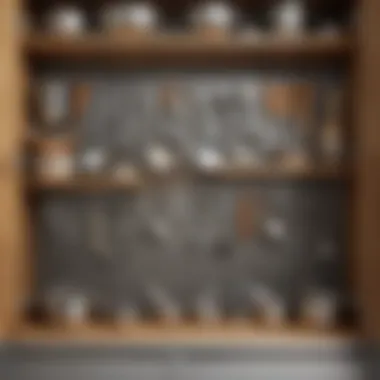 Creative Utensil Arrangement Creative arrangement of kitchen utensils in cupboards