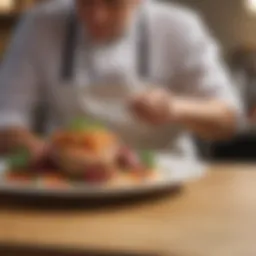 Vibrant dish showcasing local ingredients in a Portland restaurant