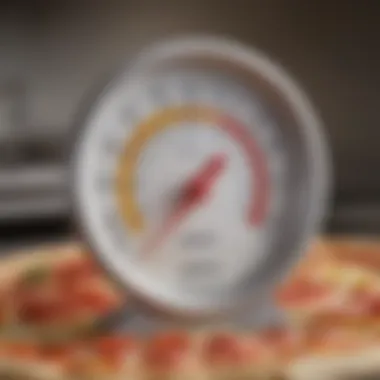 Oven Thermometer Showing Ideal Temperature Oven thermometer showing ideal temperature