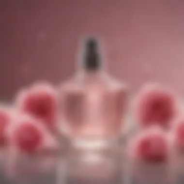Rosewater in Beauty Applications Aromatic rosewater used in various beauty products