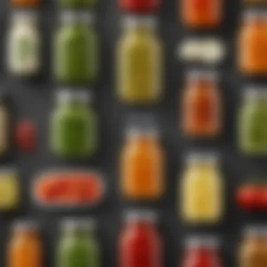 Diabetes-Friendly Salad Dressings An assortment of diabetes-friendly salad dressings in small jars.