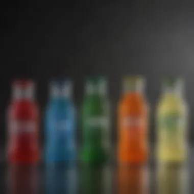 A variety of flavoring options for customizing Sprite