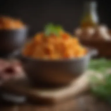 A comforting dish of mashed sweet potatoes with herbs