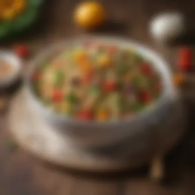 Nutrient-Packed Quinoa Salad Hearty quinoa salad with fresh ingredients