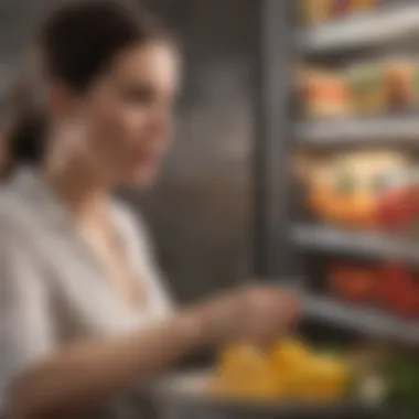 Common Odor Causes and Prevention Tips Infographic illustrating common causes of freezer odors and prevention tips