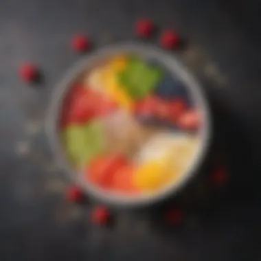 Smoothie Bowl: A Refreshing Start Smoothie bowl topped with fruits and seeds