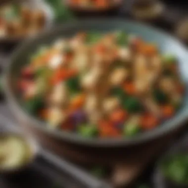 Vegetable Stir-Fry: Quick and Flavorful Colorful stir-fry with assorted vegetables and tofu