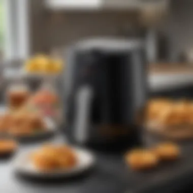 Intuitive controls of the T-Fal Compact Air Fryer User-friendly interface of T-Fal Compact Air Fryer
