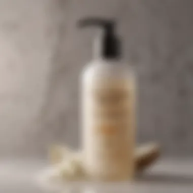 Luxurious Moisturizing Cleanser Luxurious moisturizing cleanser in a dispenser