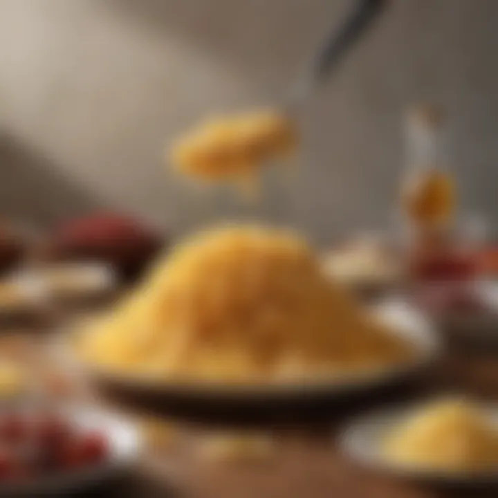A delectable spread of dishes enhanced by shredded cheese