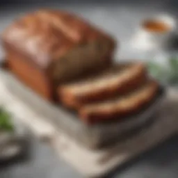 Beautifully crafted tea loaf pan with intricate design