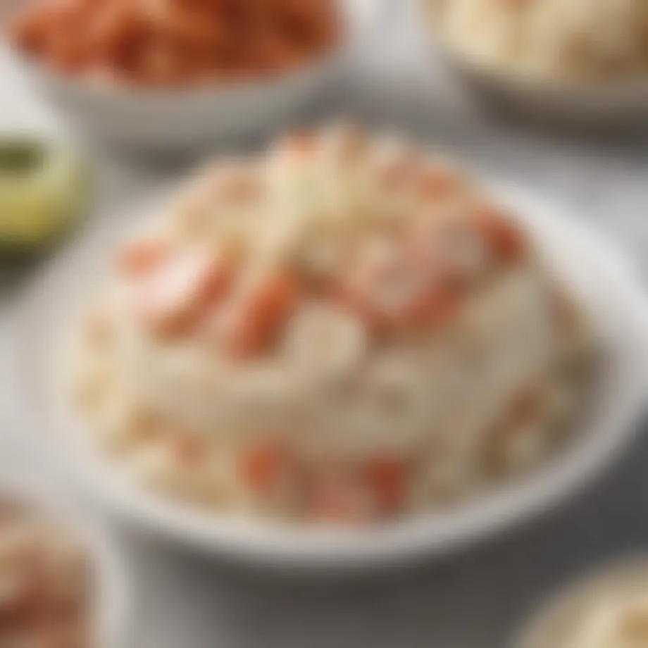 Freshly delivered lump crab meat in elegant packaging