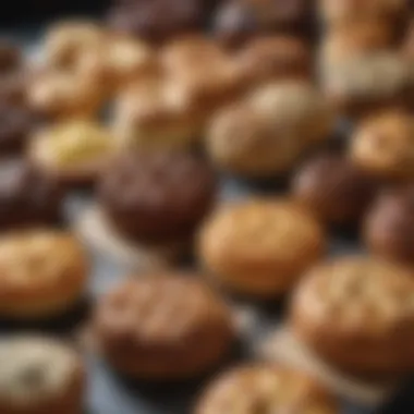 Regional Varieties of British Baking An assortment of regional British baked goods