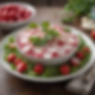 Assorted radishes in a salad bowl highlighting their versatility