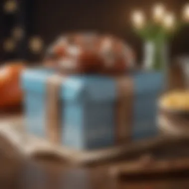 Sentimental Gifts that Celebrate Friendship A beautifully wrapped gift showcasing sentimental and unique items