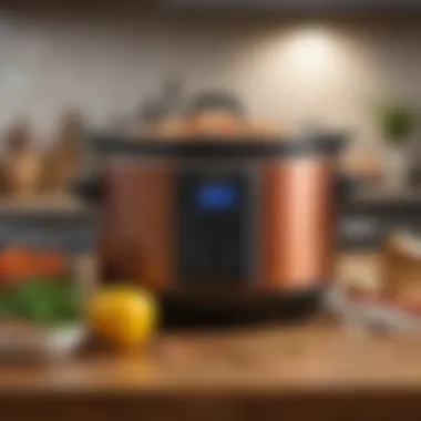 User-Friendly Crock Pot Interface User-friendly interface of a crock pot