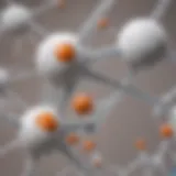 Chemical structure of bicarbonate of soda showcasing its molecular composition.
