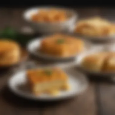 Dishes with Colby Jack Cheese A selection of dishes featuring Colby Jack cheese in various culinary applications