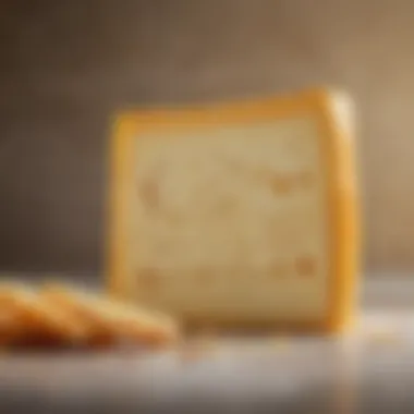 An infographic depicting the nutritional profile of Colby Jack cheese