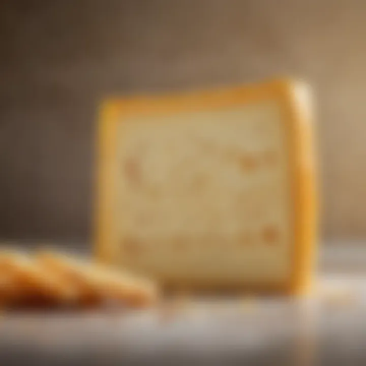 An infographic depicting the nutritional profile of Colby Jack cheese