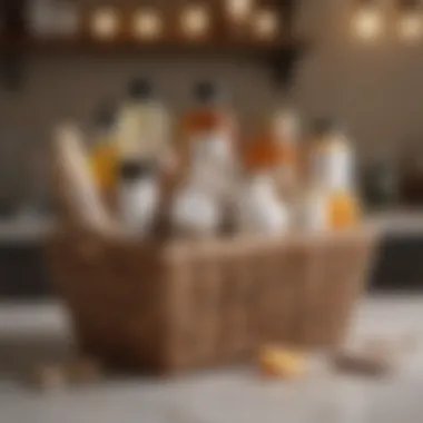 Personalized spa gift basket with relaxation essentials