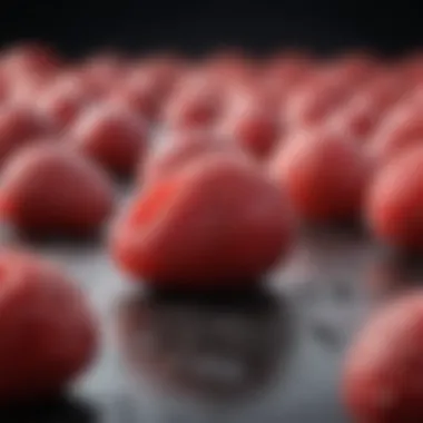 Chemical Interactions in Baking A close-up examination of the chemical interactions in a baking mixture with freeze dried strawberries