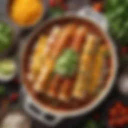 Colorful array of fresh vegetables