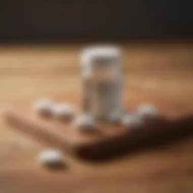 Glucose Tablets: Quick Solutions for Hypoglycemia Glucose tablets displayed on a wooden surface