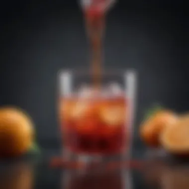 Hydration Solutions: Maintaining Blood Sugar Balance A close-up of a hydration drink enriched with electrolytes