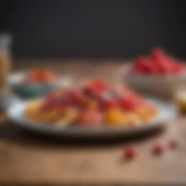 Nutritious Snacks: Balancing Blood Sugar Levels A nutritious snack plate with various carbohydrate sources